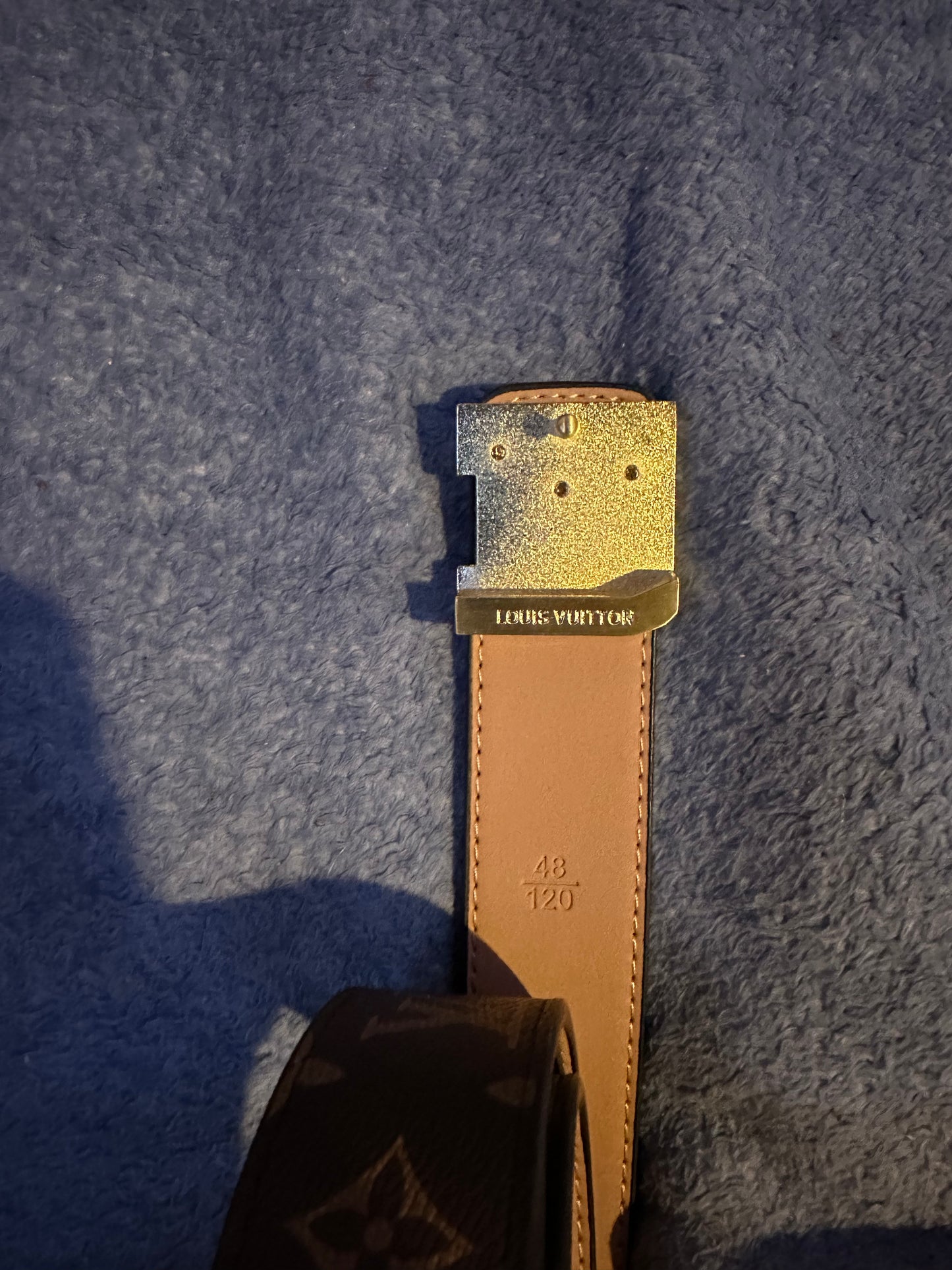 Louis Vuitton reversible belt 48/120