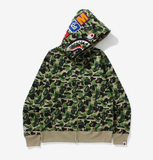 Bape shark ABC zip up