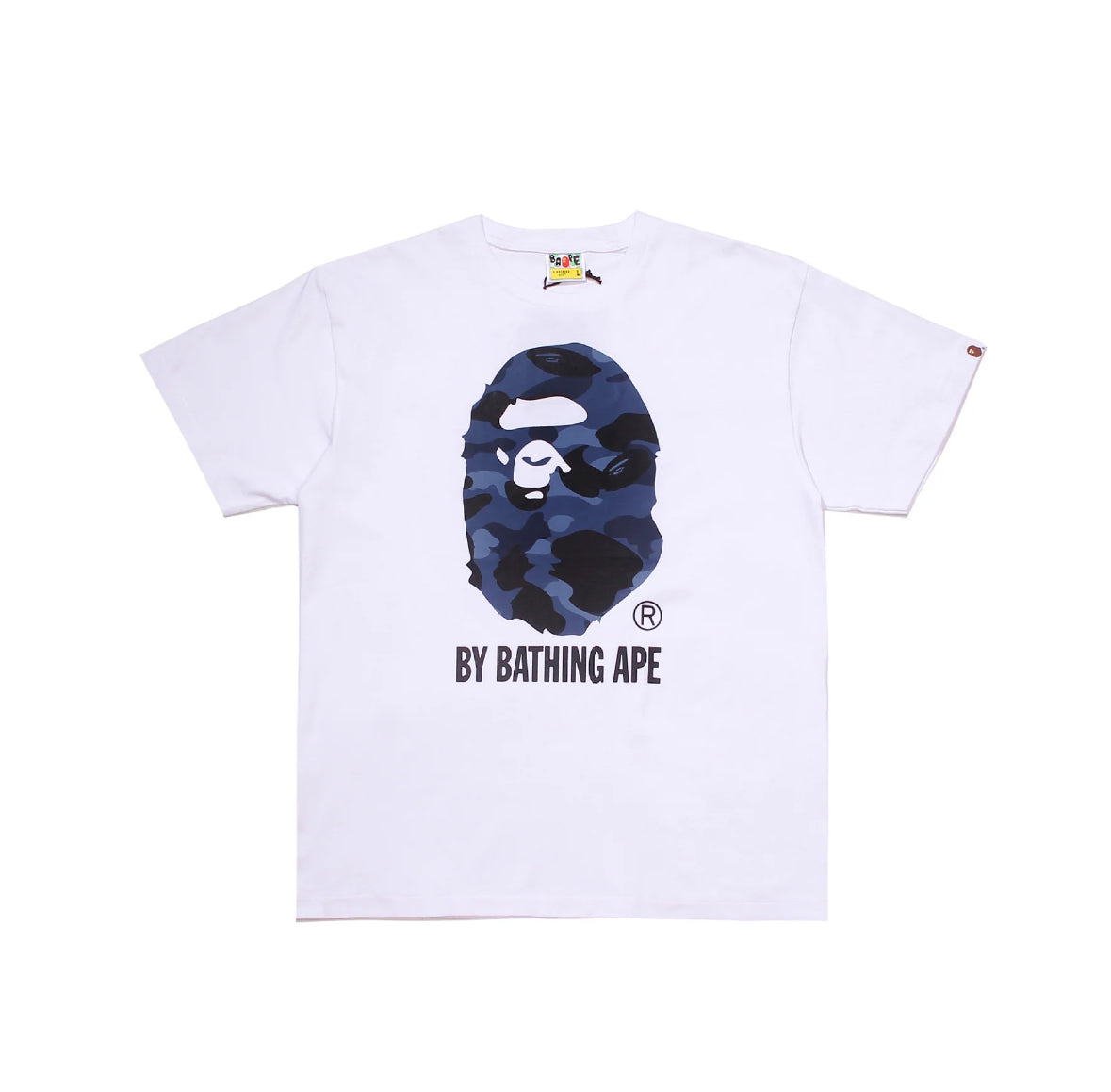 White Bape t shirt ‘B monkey’