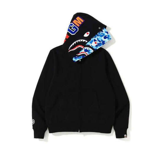 Bape double hood zip up