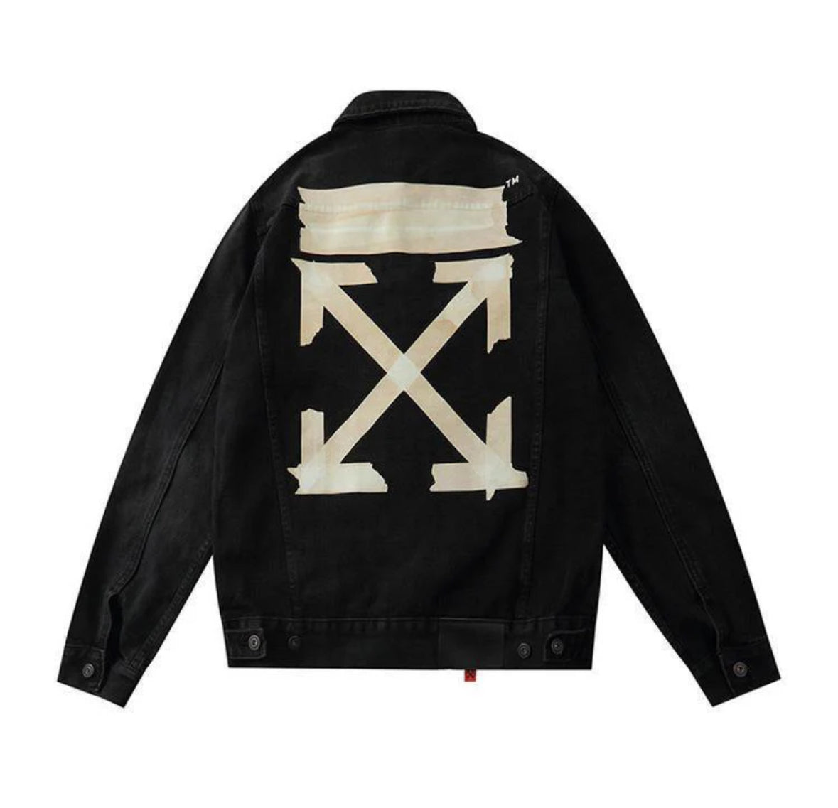 Men’s off white denim jacket