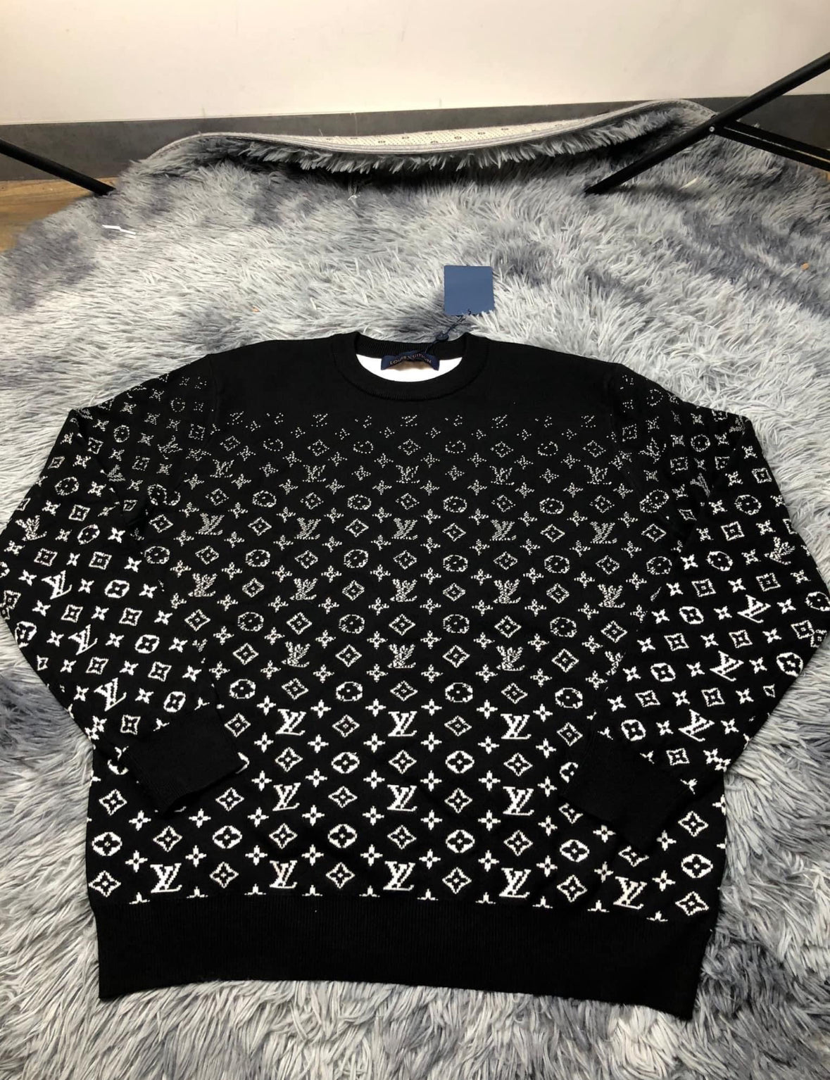 Louis Vuitton monogram crew neck