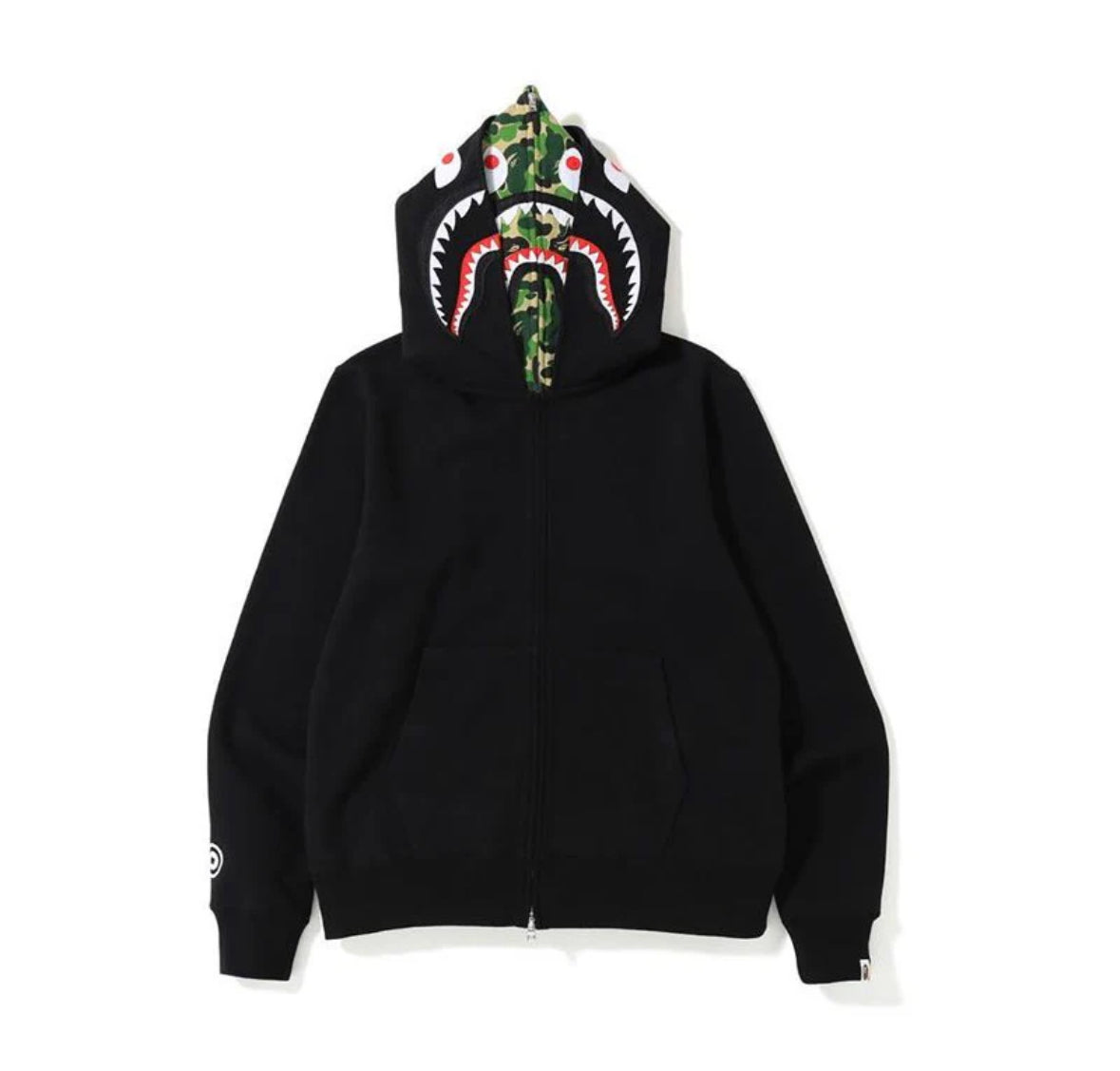 Bape double hood zip up