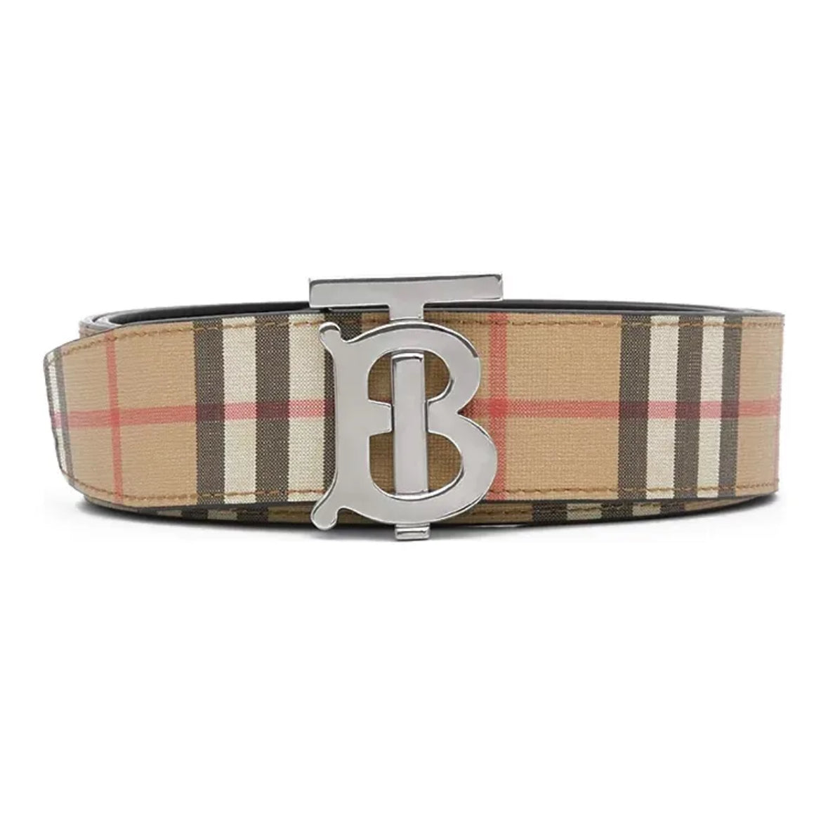 Burberry reversible belt