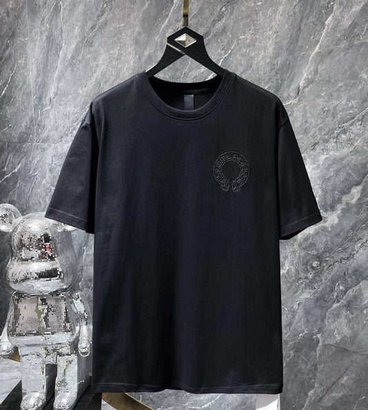 Chrome Hearts stitched cross tee