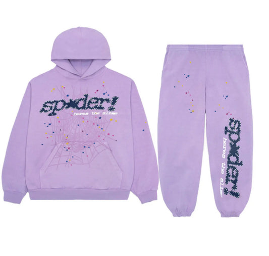 Spider ‘AÇAÍ’ purple tracksuit