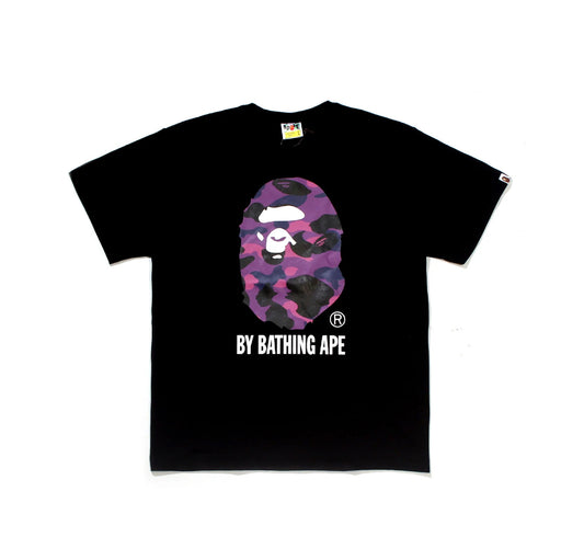 Black/purple Bape t shirt ‘B monkey’