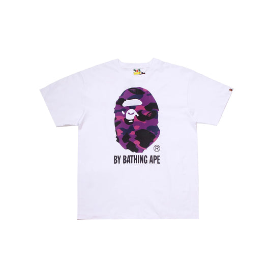 White Bape t shirt ‘B monkey’