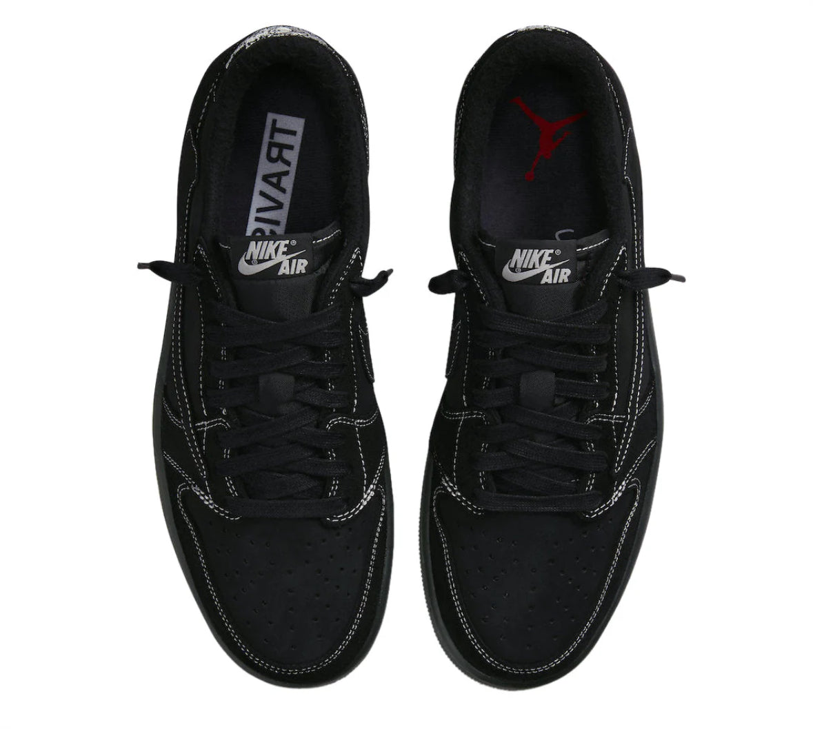 Travis Scott retro Jordan 1 low SP OG black phantom